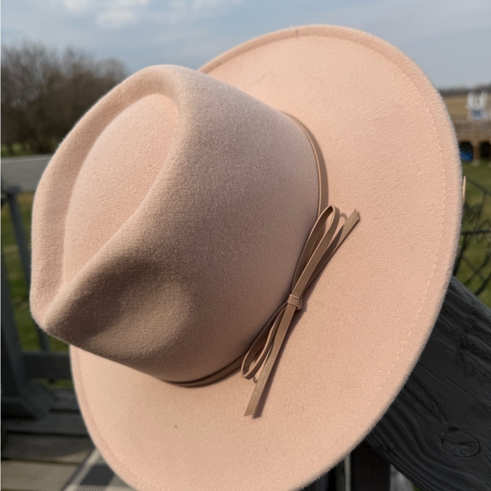 Elegant Cream Women's Fedora Hat